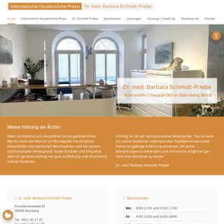 Website Internistische Hausärztliche Praxis